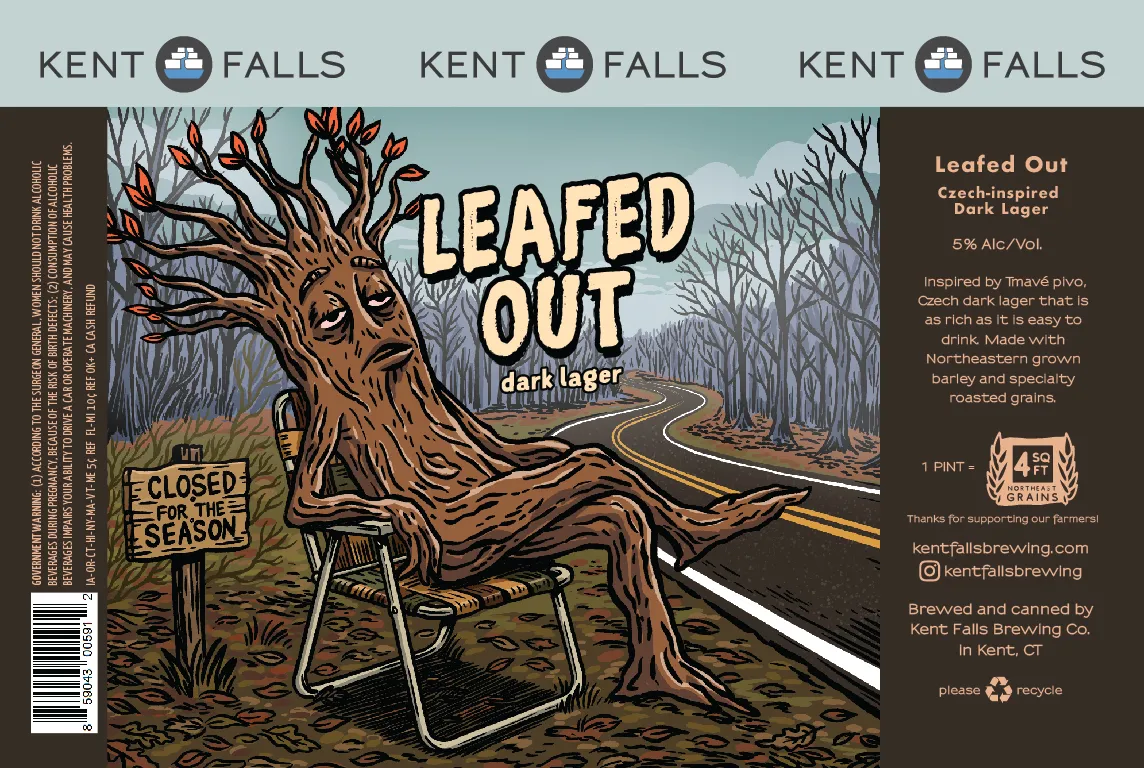 Leafed Out label