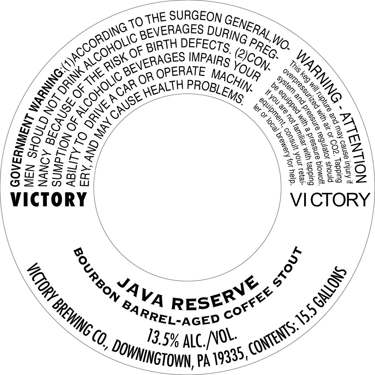 Java Reserve label