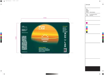 Apple Boss label