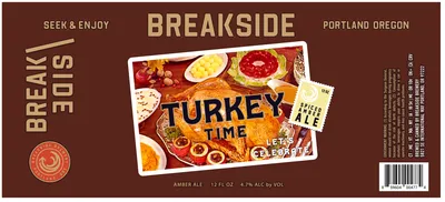 Turkey Time label