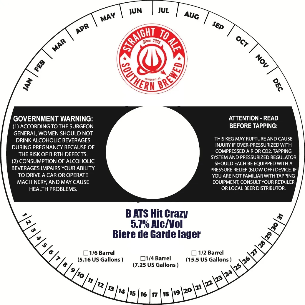 B ATS Hit Crazy label