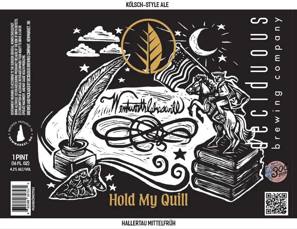 Hold My Quill label