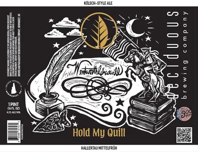 Hold My Quill label