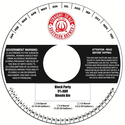 Block Party label