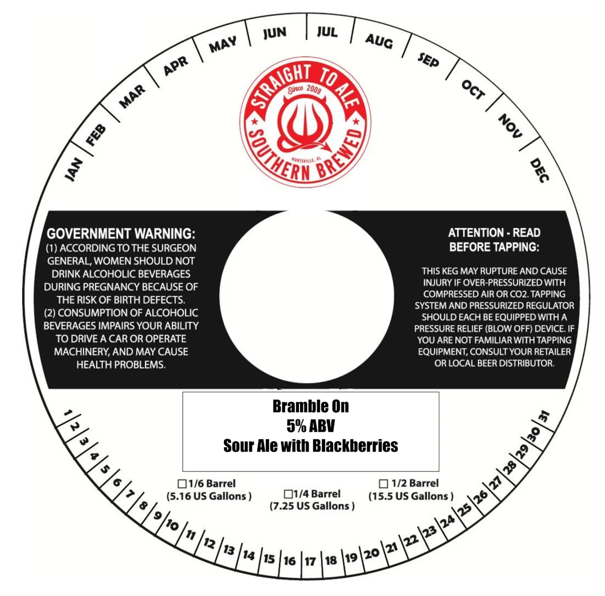 Bramble On label