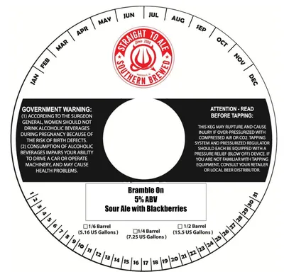 Bramble On label