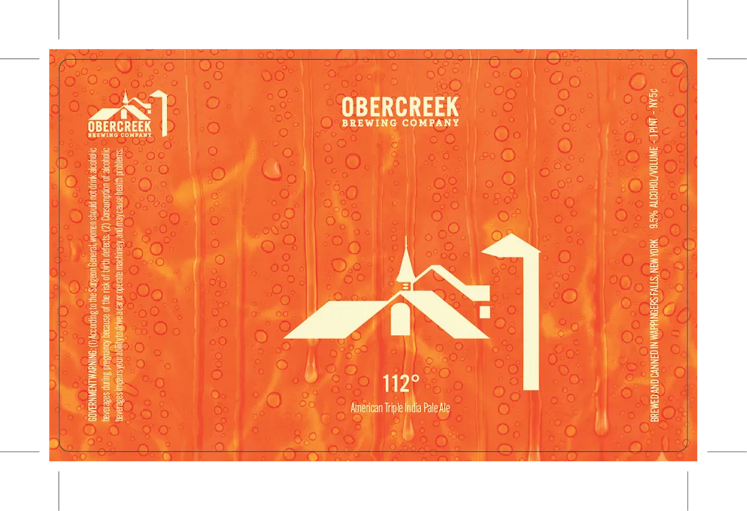 112° label