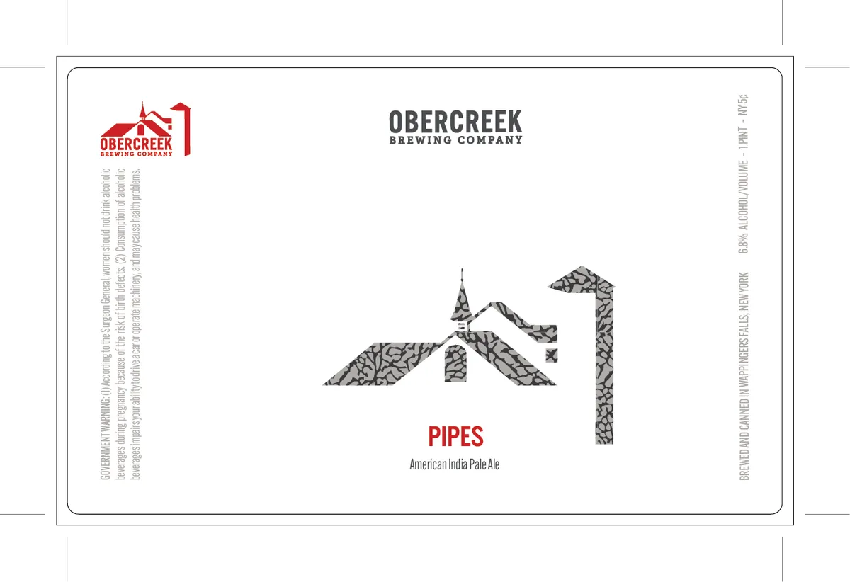 Pipes label