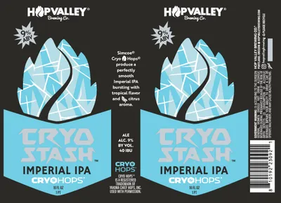 Cryo Stash label