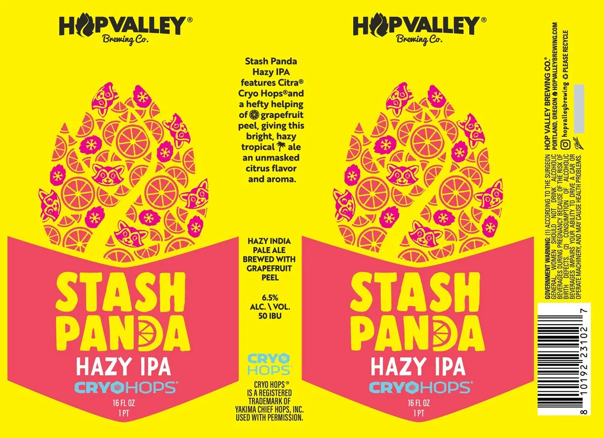 Stash Panda label