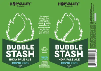 Bubble Stash label