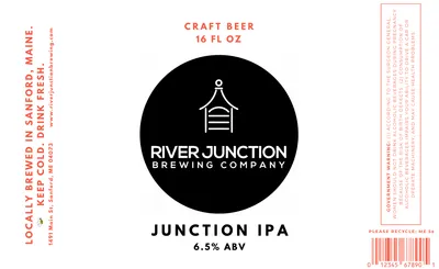 Junction IPA label
