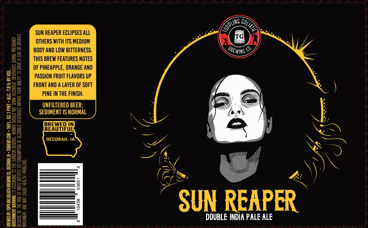 Sun Reaper label
