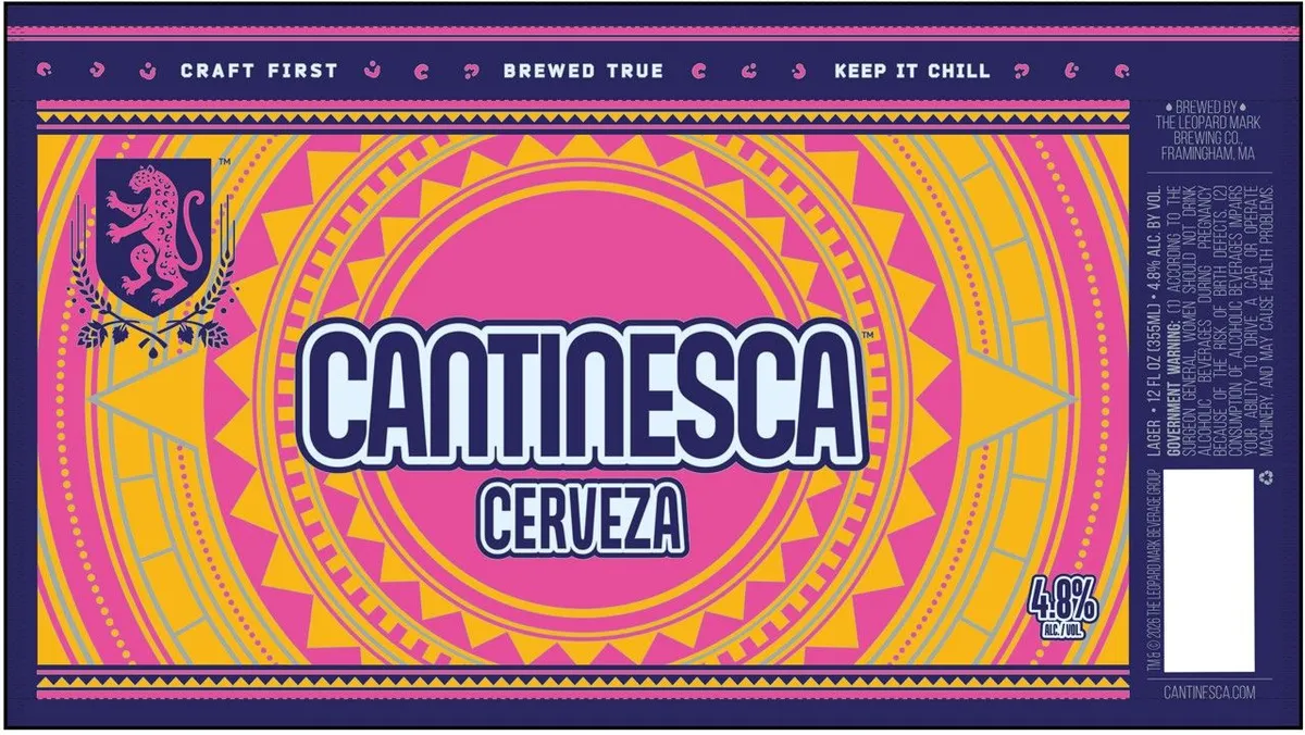 Cerveza label
