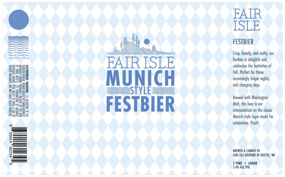 Festbier label