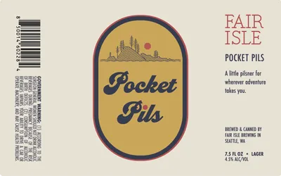 Pocket Pils label