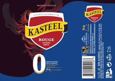 Rouge Cherry Brew label