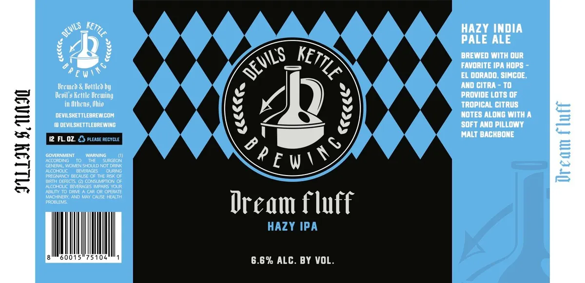Dream Fluff label