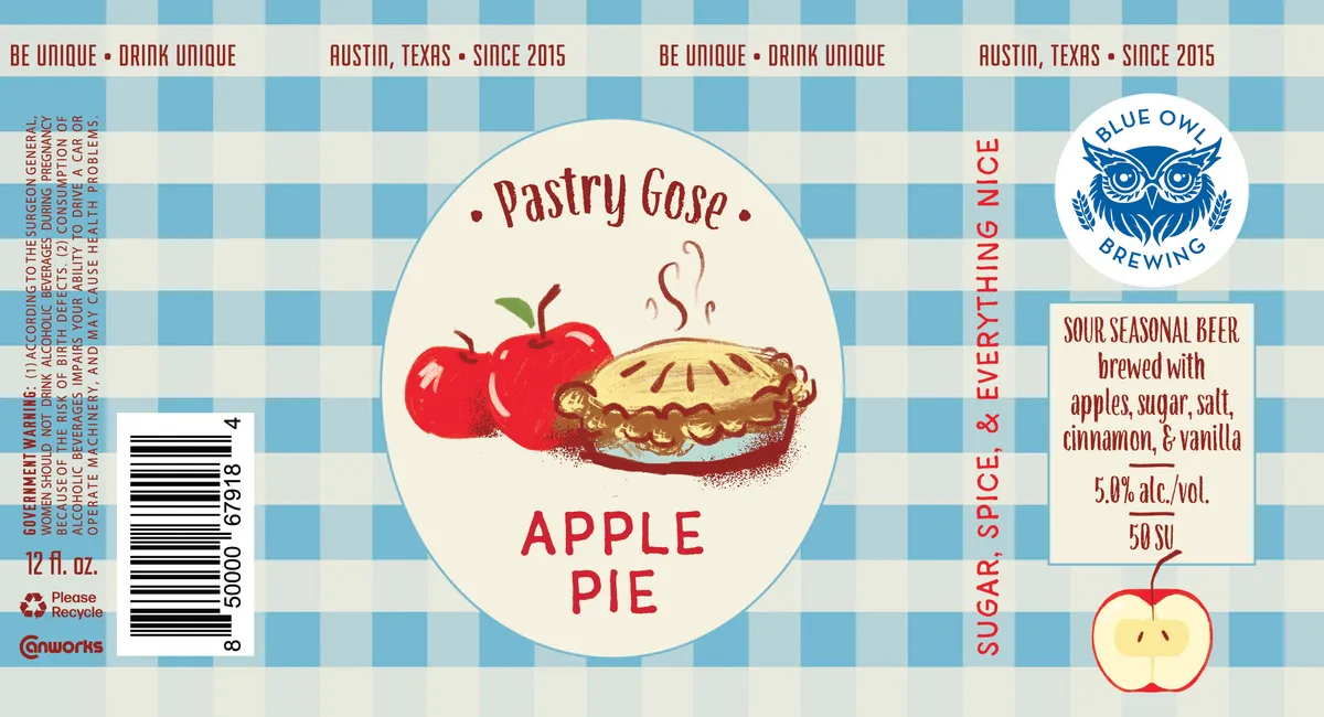Apple Pie label
