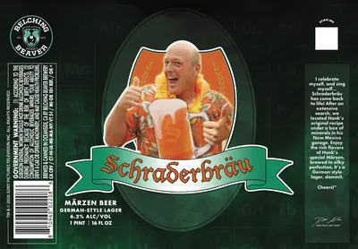 Schraderbrau label