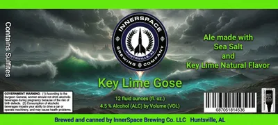 Key Lime Gose label