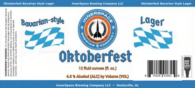 Oktoberfest Bavarian Style Lager label