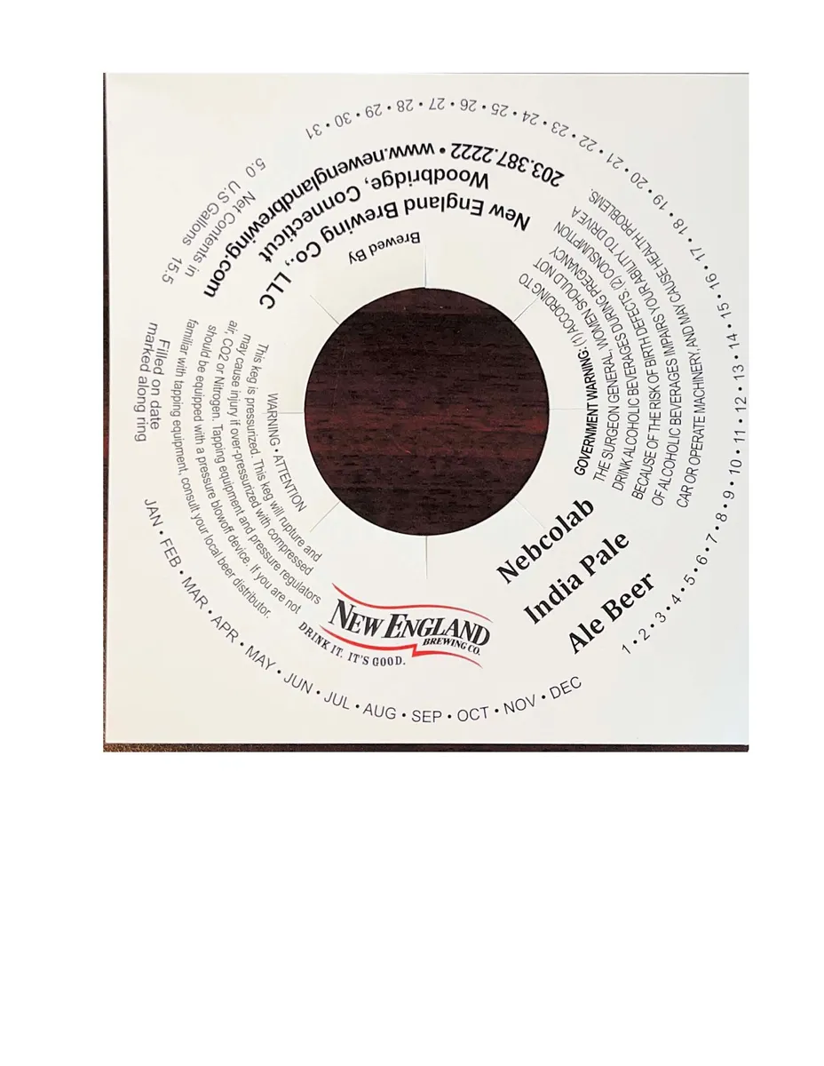Nebcolab India Pale Ale label