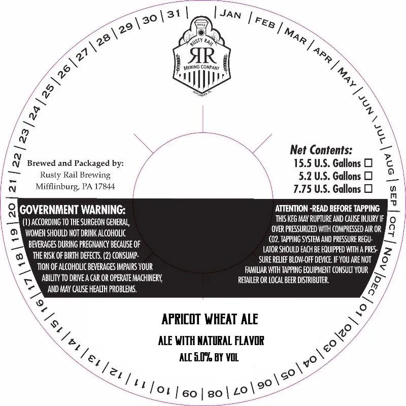 Giant Apricot label