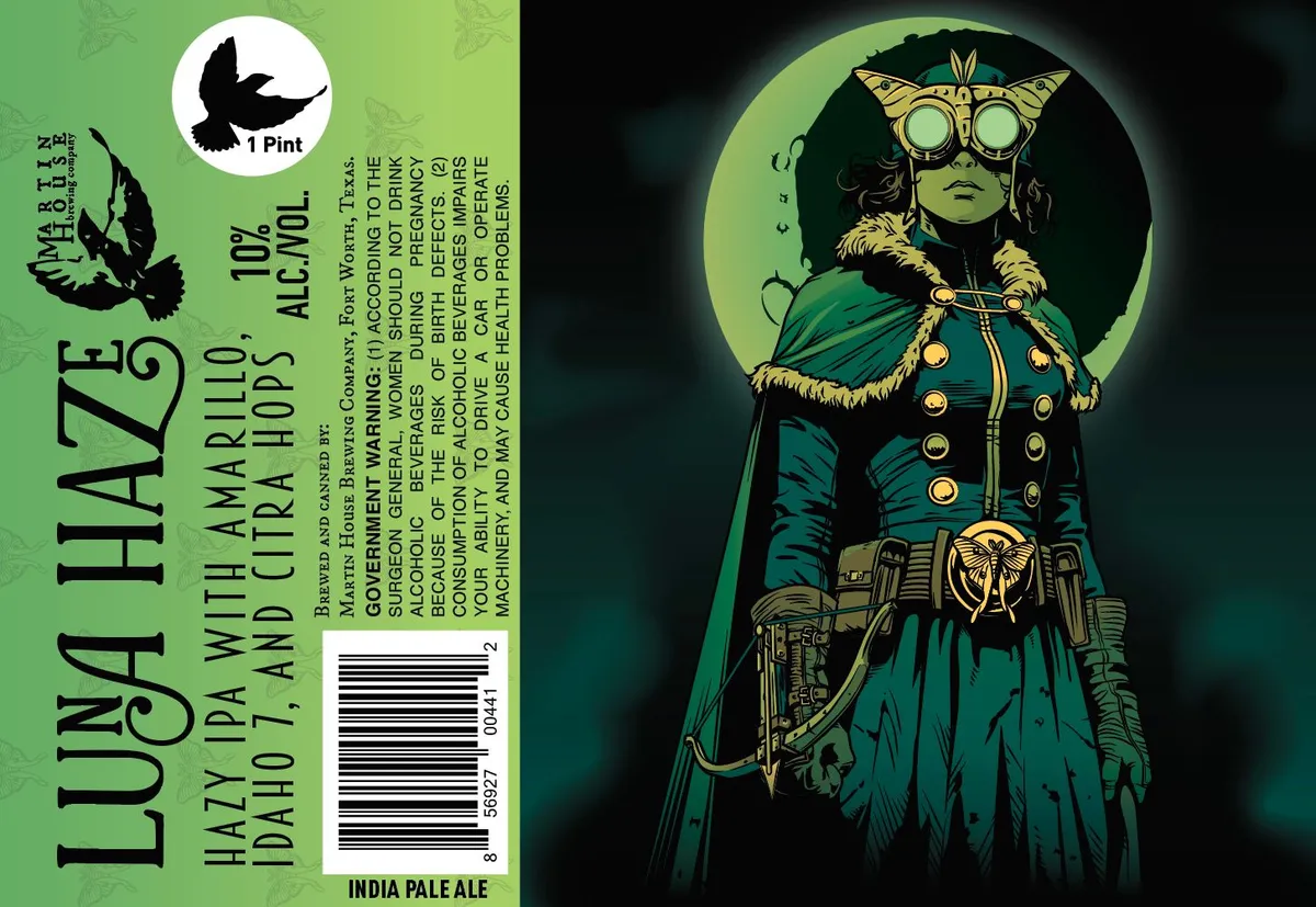 Luna Haze label