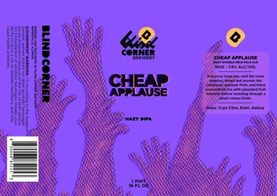 Cheap Applause label