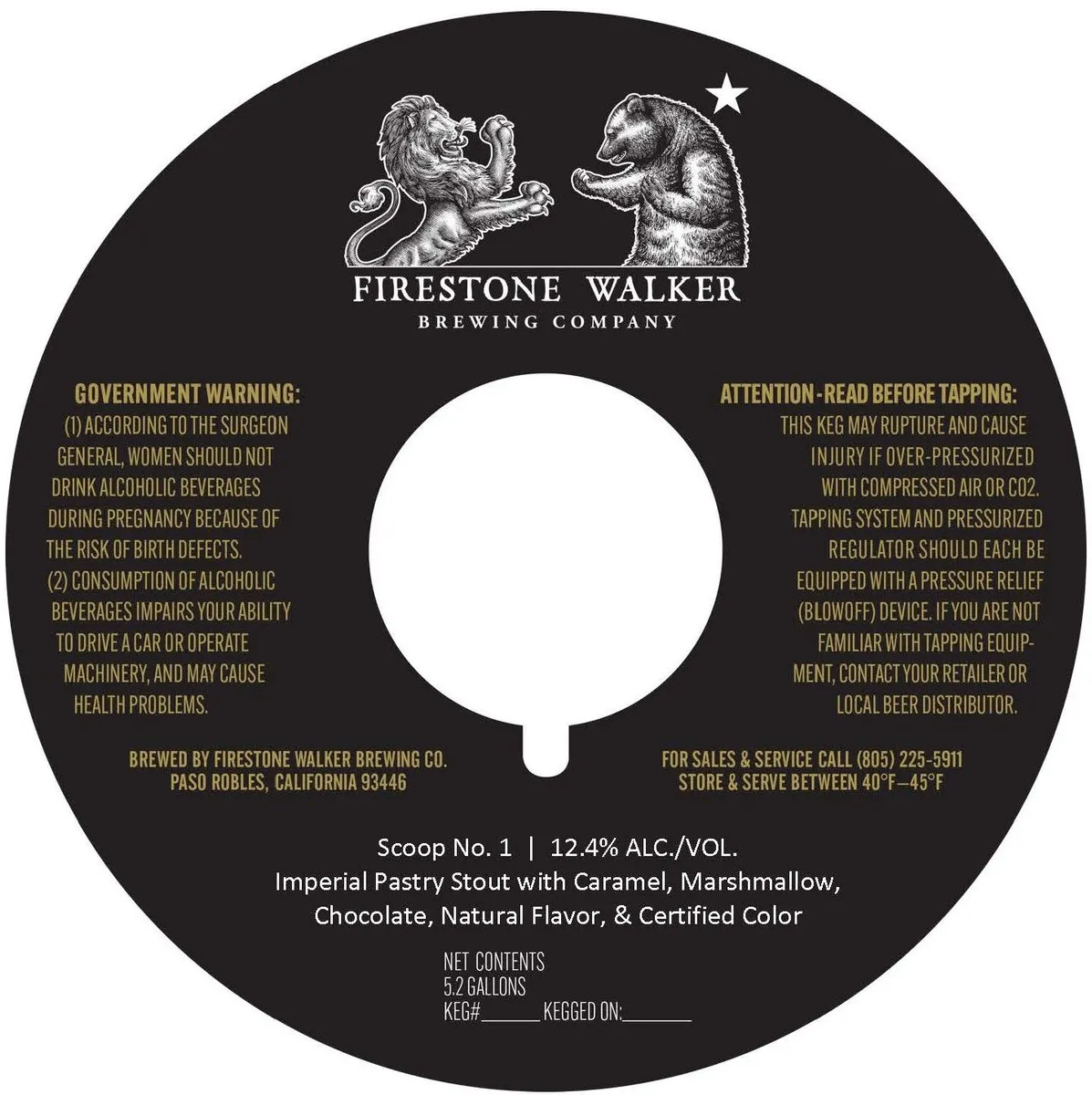 Scoop No. 1 label