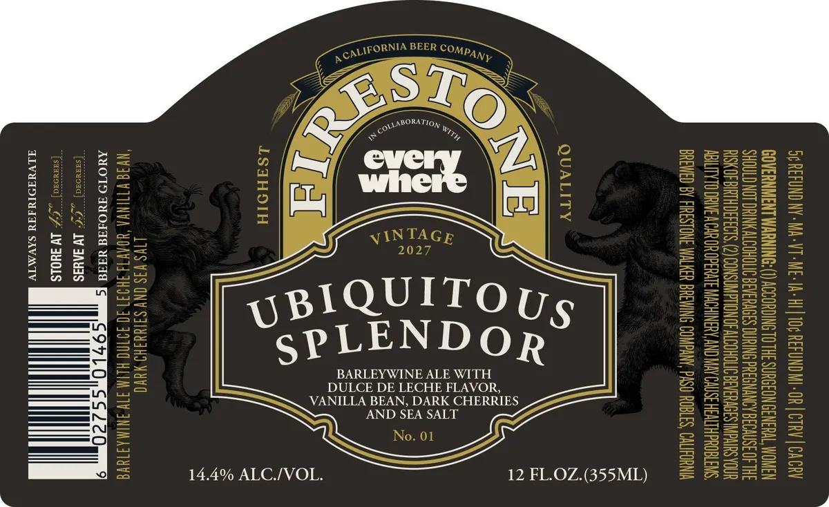 Ubiquitous Splendor label