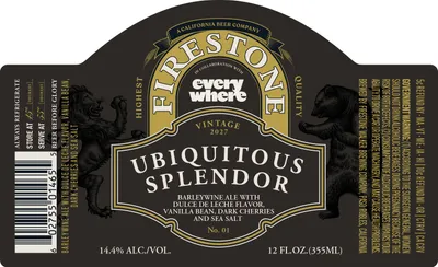 Ubiquitous Splendor label