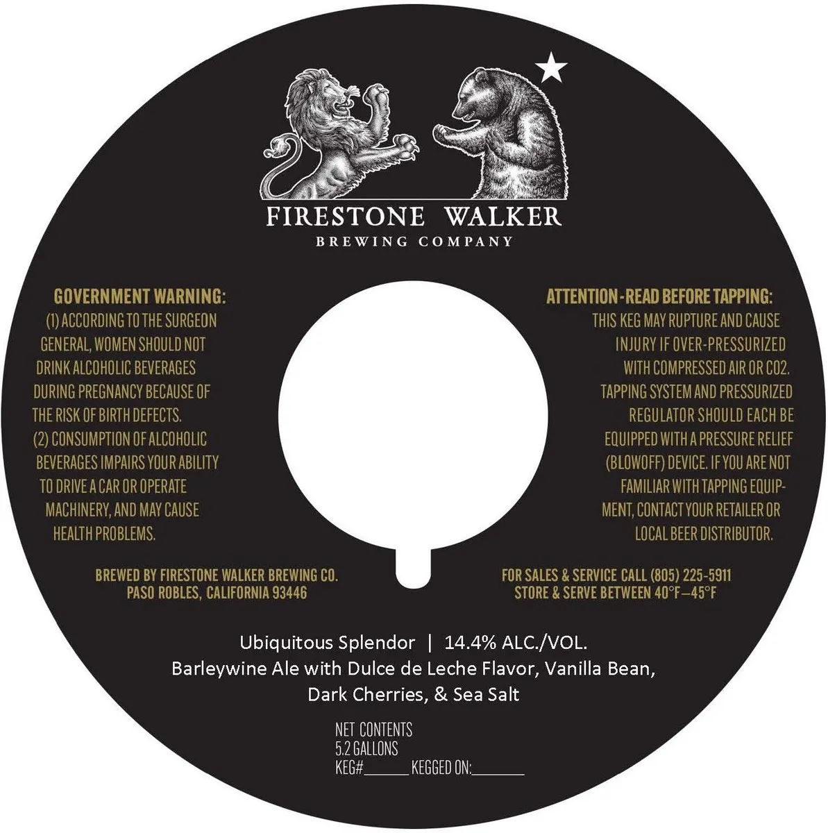 Ubiquitous Splendor label