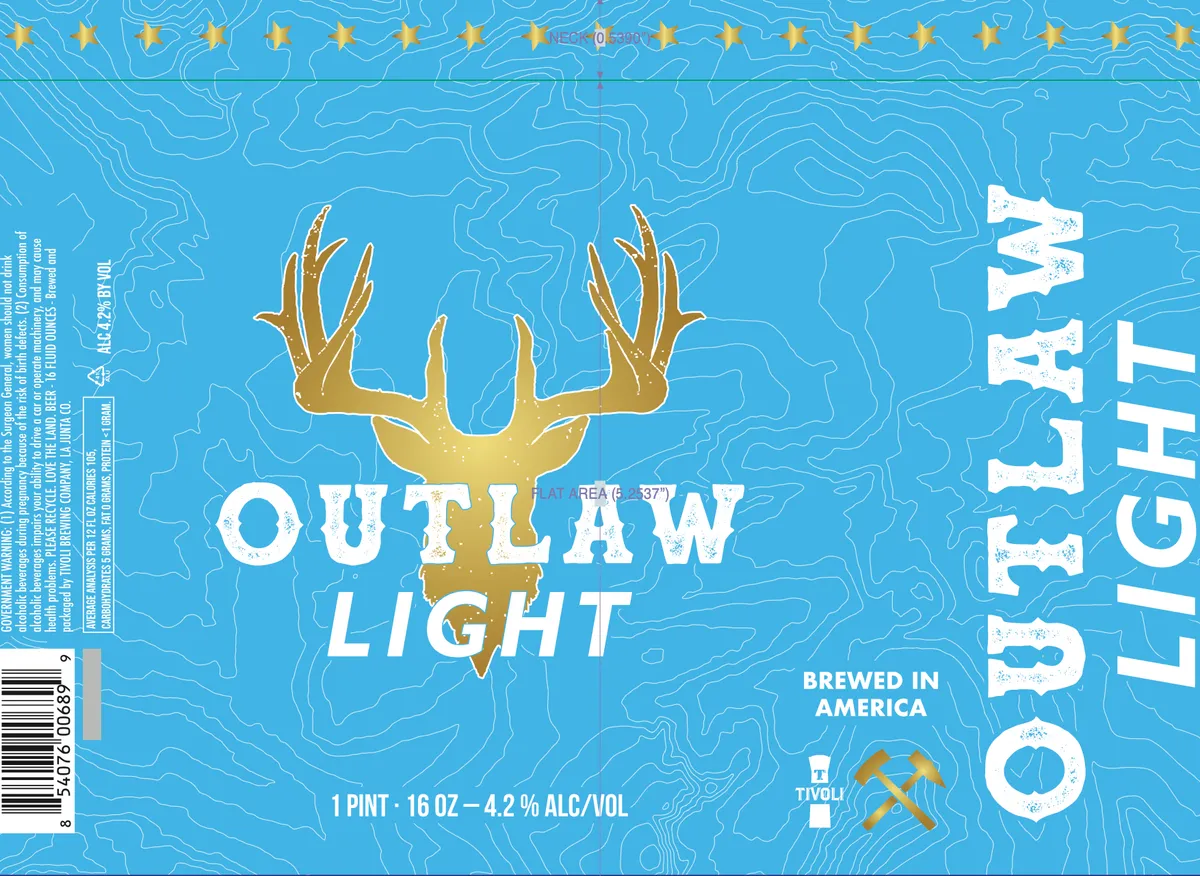 Outlaw Light label