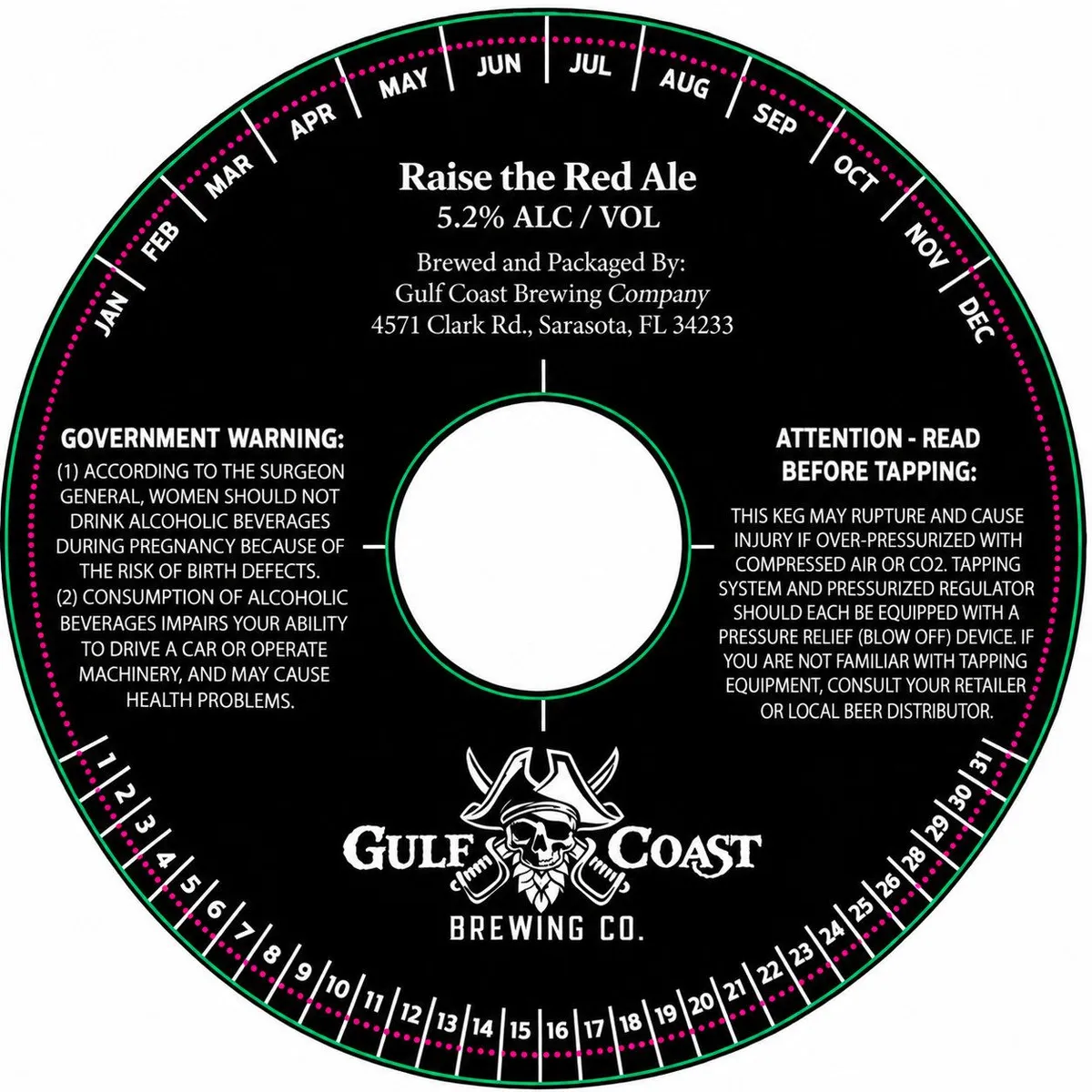 Raise the Red Ale label