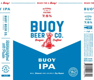 Buoy IPA label