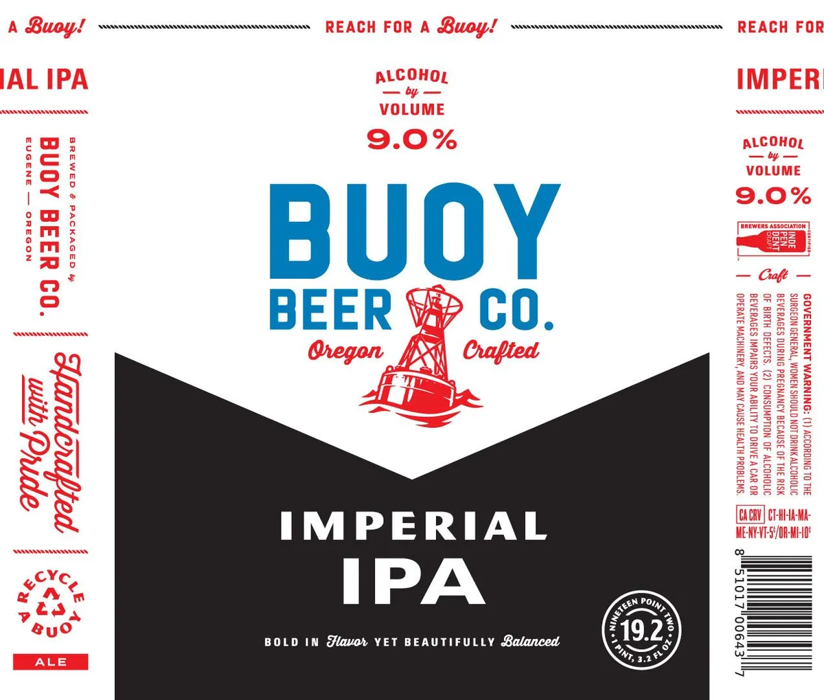 Imperial IPA label