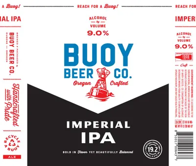 Imperial IPA label