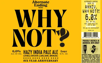 Why Not? label