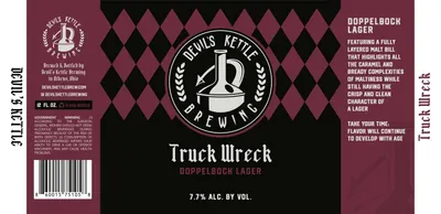 Truck Wreck label