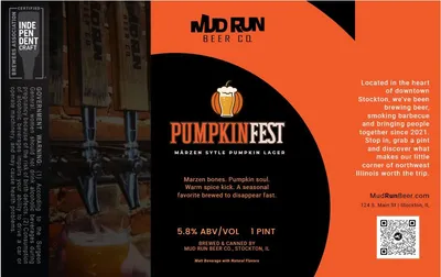 Pumpkinfest label