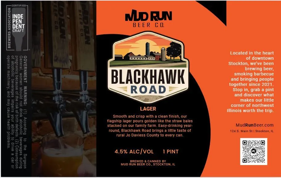 Blackhawk Road label