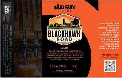 Blackhawk Road label