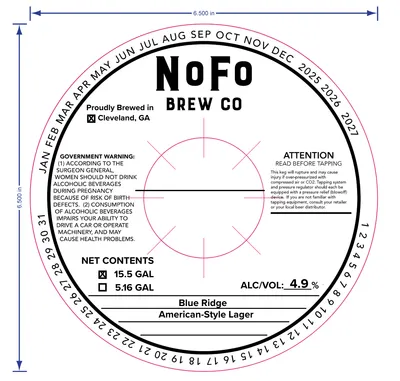 Blue Ridge label