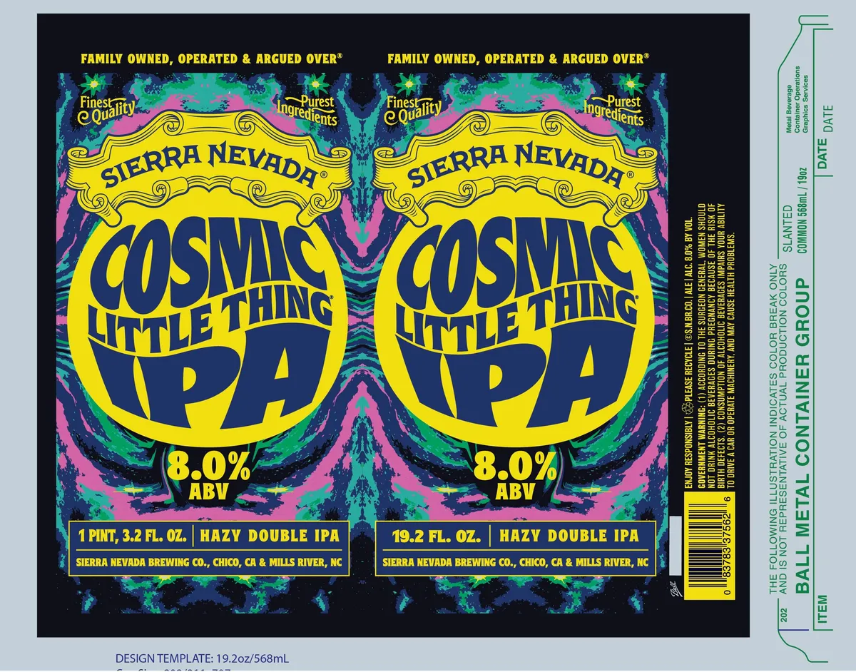 Cosmic Little Thing label