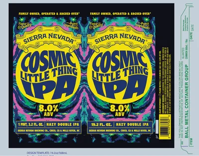 Cosmic Little Thing label