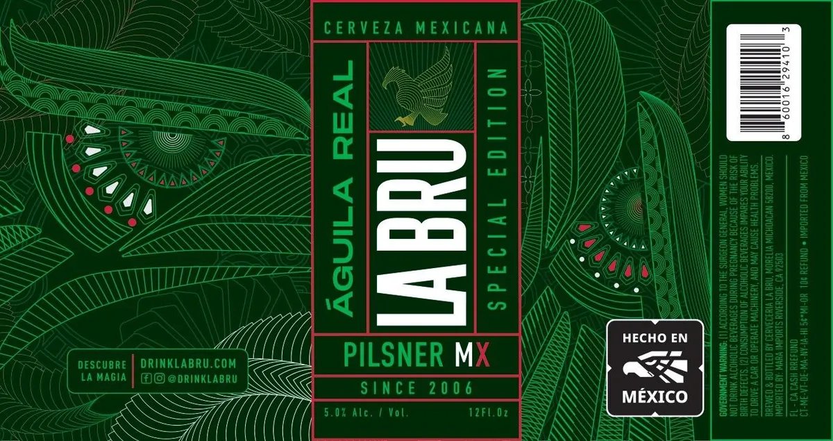 Pilsner MX label