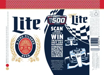 Miller Lite label
