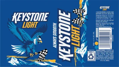 Keystone Light label